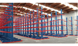 Racks Cantilever para almacenar cargas largas