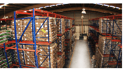 Racks Drive in / Drive thru para almacenamiento de grandes cantidades de un mismo producto