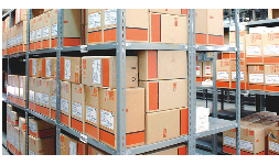 Estantería para almacenar mercancías