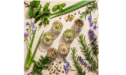 Plantas medicinales en polvo a granel
