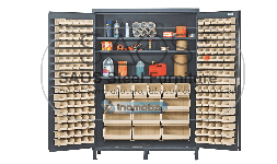 Estantes de carga pesada colosal con paneles y gavetas ECUP3G602484