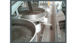 Cribas Circulares Vibratorias de Acero Inoxidable para la Industria