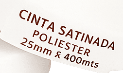 Poliéster en cinta de 400 mts