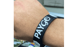 Pulseras en plastisol PAYGO