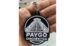 Llaveros especiales de plastisol PAYGO