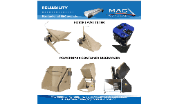 Gaylords, caja corrugada PowerMaxx descargador de contenedores