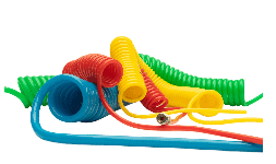 Coil de poliuretano con conexiones