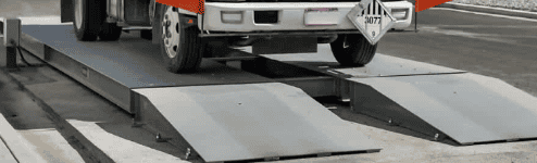 Básculas para camiones pesados de carga