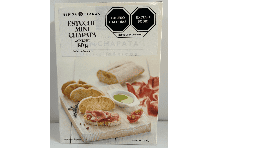 Pan para bocadillos estuche mini chapata