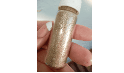 Iridio en polvo refinado