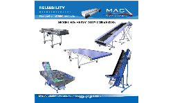 Bandas transportadoras de uso rudo HDC