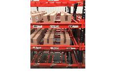 Racks carton flow picking