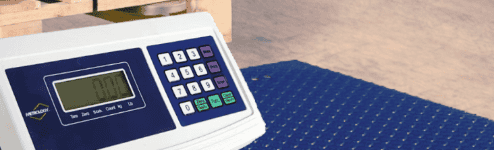 Básculas de plataforma industriales
