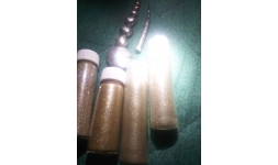 Iridio en polvo fundido