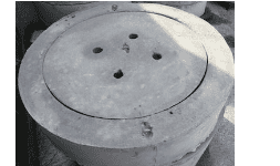 Brocales de concreto reforzado