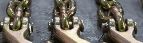 Cadenas para transporte con ganchos