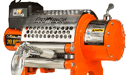 Malacates eléctricos Prowinch 20,000 lbs 24V Cable de acero 26 m Inalámbrico Impermeable  