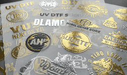 UV DTF Stickers con Foil 58 cm
