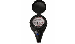 Medidor de agua fabricado en plástico