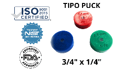 Patrones de calibración para detectores de metales