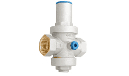 Valvula reguladora de presión a pistón para agua