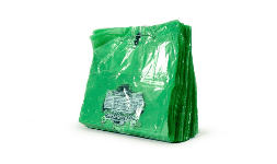 Bolsa para lechuga recta color verde