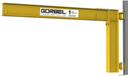 Brazos de carga montada a pared marca Gorbel