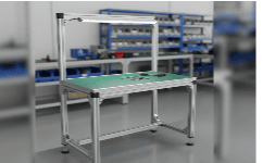 Estaciones de trabajo Industriales con Protección ESD e Iluminación