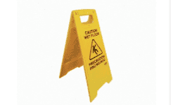Indicador De Piso Mojado Plegable