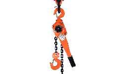 Polipastos manuales de palanca Prowinch 3 toneladas Cadena de 3 m