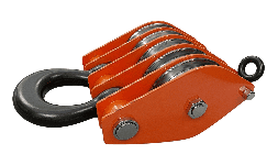 Pastecas de 5 poleas Prowinch 80 toneladas Cable de 31 a 35 mm