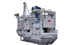 Hornos de fusión con rampa a gas