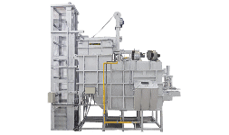 Hornos de fusión de torre central a gas