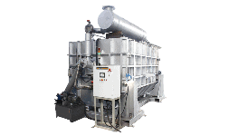 Hornos de fusión reverbero basculante a gas