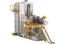 Hornos de fusión de escoria y chatarra de aluminio