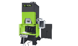 Prensa mecánica con motor servo tipo C con un solo cigüeñal