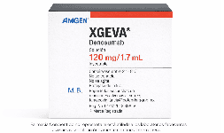 Denosumab 120 mg/1.7 mL Caja con frasco ámpula Efectos secundarios