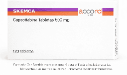 Capecitabina 500 mg Caja con 120 tabletas Venta de