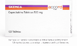 Capecitabina 500 mg Caja con 120 tabletas En Puebla