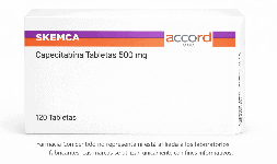 Capecitabina 500 mg Caja con 120 tabletas En México