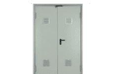 Puertas contra incendio ventiladas doble