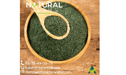 Alga kelp en polvo fino