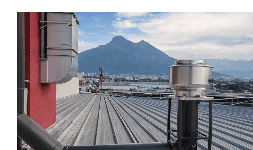 Ventilacion industrial para zonas con calor y humo