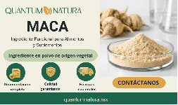 Maca lepidium mayenii en Polvo