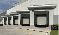 Abrigos de andén 11'x11'