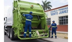 Recolección de residuos de basura comercial