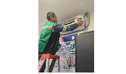Mantenimiento preventivo a equipos de aire acondicionado 