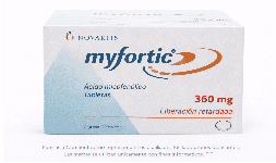 Ácido micofenólico 360 mg Caja con 120 tabletas Genérico