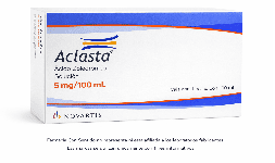 Ácido zoledrónico 5 mg /100 mL Solución inyectable Precio