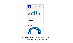 Ácido zoledrónico inyectable 4 mg Frasco ámpula